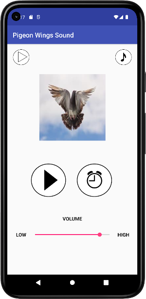 Pigeon Wings Sound Screenshot 0