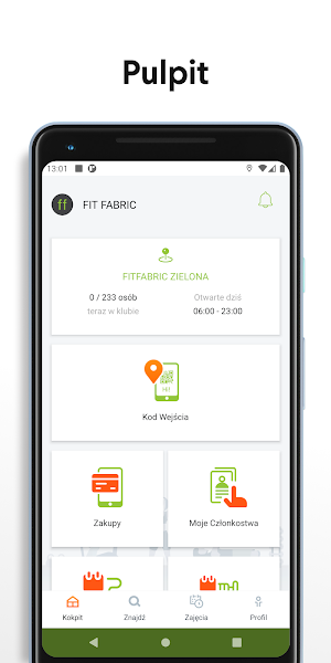 Fit Fabric Port App Screenshot 2