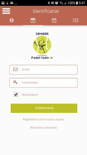 Zamora Padel Screenshot 0
