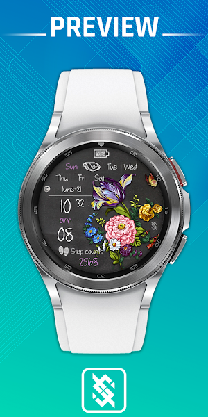 BFF15- Blackboard Art Flower Screenshot 0