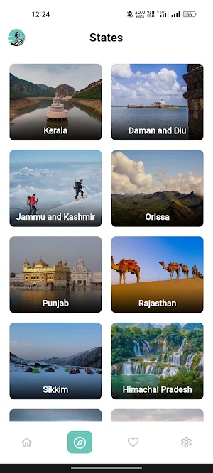Explore places Screenshot 1
