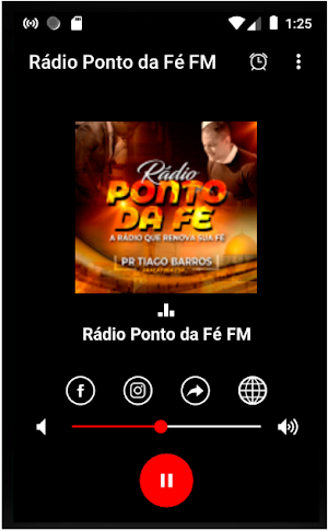 Rádio Ponto da Fé FM Screenshot 0