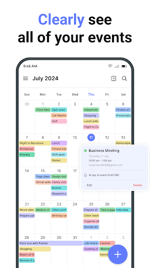 Calendar Screenshot 0