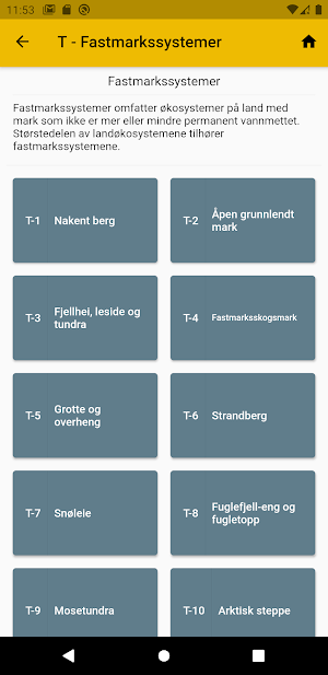 Natur i Norge guide Screenshot 2
