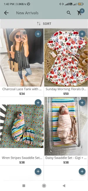 Alison and Co Boutique Screenshot 2