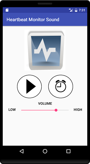 Heartbeat Monitor Sound Screenshot 1