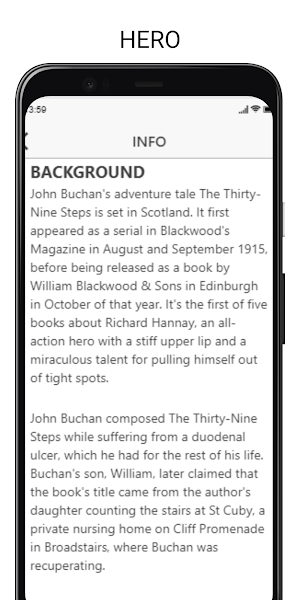 THIRTY-NINE STEPS Screenshot 2