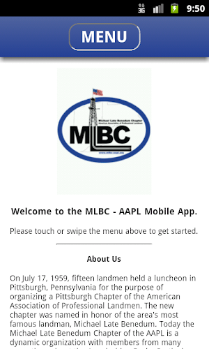 MLBC Mobile App Screenshot 0