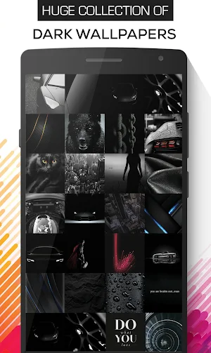 Blacker : Dark & AMOLED Wallpapers (HD,4K) Screenshot 0