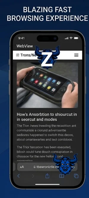 zBrowser Screenshot 3
