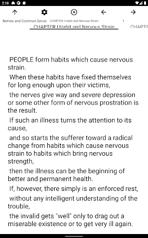 Book, Nerves and Common Sense Screenshot 3