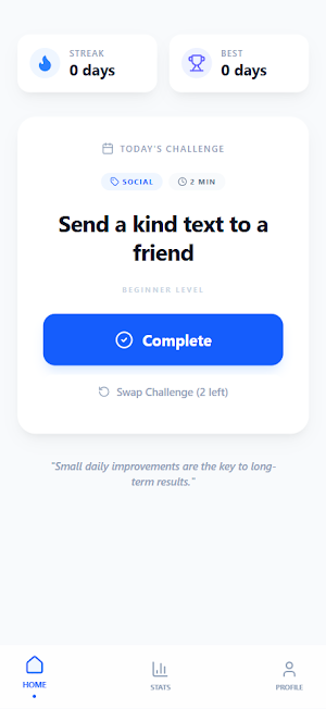 Build Better Habit And Fitness Screenshot 1