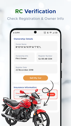 RTO Vehicle Info App - Challan Screenshot 1