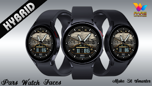 Retro Hybrid Watch Face Screenshot 0