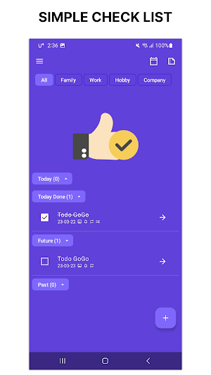 EasyToDo - CheckList Screenshot 2