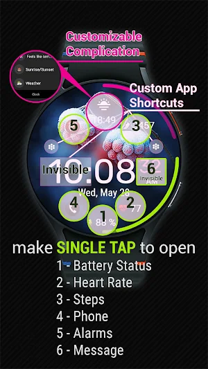 Viburnum Watch Face Screenshot 3