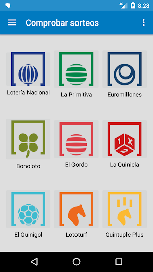 Resultados Loterias y Apuestas Screenshot 1