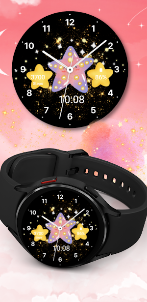 Sky Night watch face theme Screenshot 0