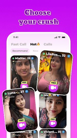 Video Call Desi Girls:Yola Pro Screenshot 3