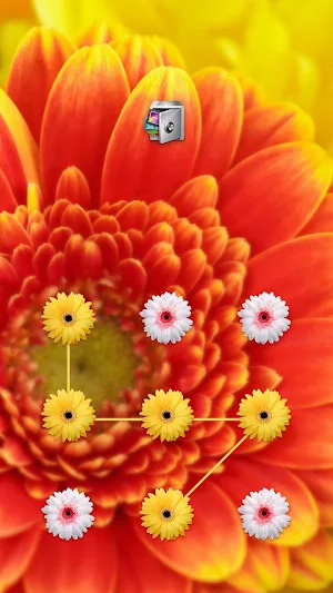 AppLock Theme Gerbera Screenshot 0
