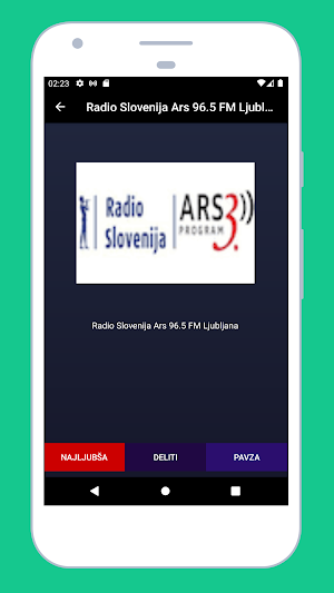 Radio Slovenia: FM & AM Online Screenshot 2
