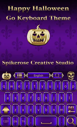 Happy Halloween Keyboard theme Screenshot 0