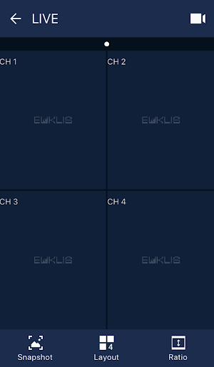 KLIS NVR-MOBILE Screenshot 1
