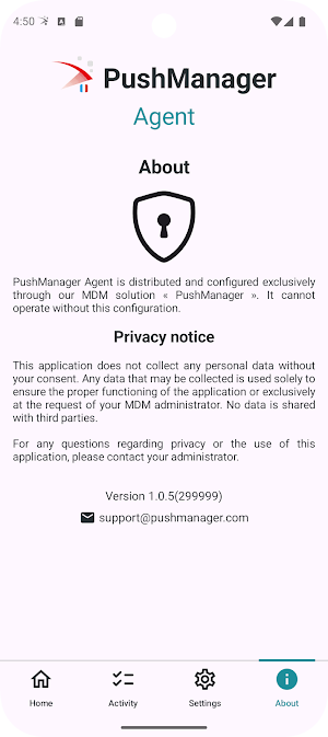 PushManager Agent Screenshot 3