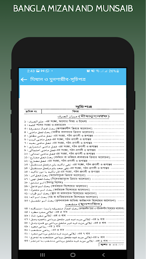 মিজান ও মুনশাইব বাংলা কিতাব Screenshot 2
