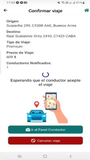 Sistemas Go Taxi Screenshot 3