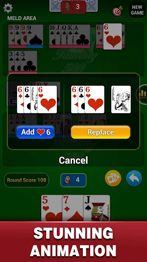 Rummy 500: Classic Card Game Screenshot 1
