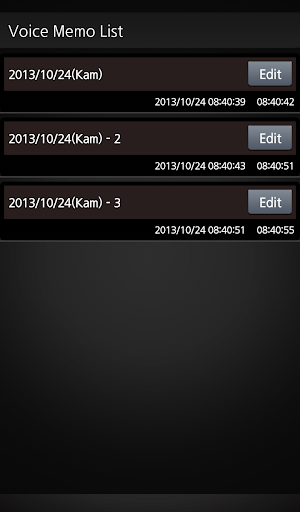 Voice Memo (Recording Widget) Screenshot 1