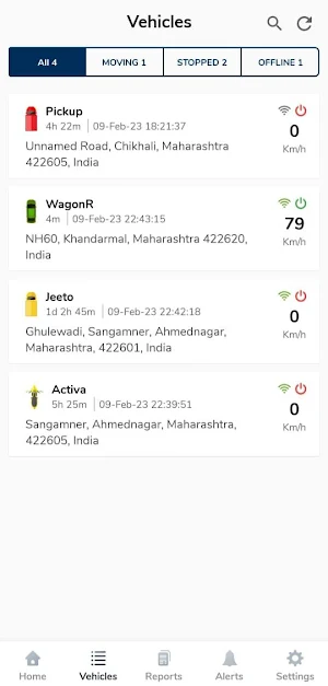 Manvi Gps Solution Screenshot 3