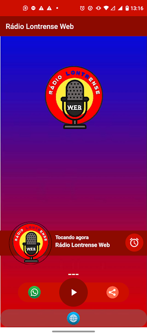 Rádio Lontrense Web Screenshot 1