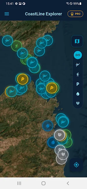 CoastLine Explorer Screenshot 0