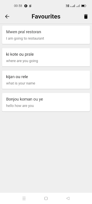 Haitian Creole To English Screenshot 3