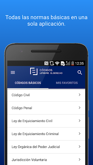 Códigos Lefebvre Screenshot 0