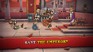 Gladihoppers - Gladiator Battle Simulator! Screenshot 2
