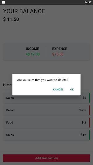 Expense Tracker Screenshot 3