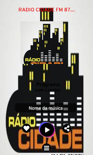 RADIO CIDADE FM 87.9 PEABIRU Screenshot 0