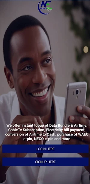 NobleFlex Pay: VTU & Bills Screenshot 0
