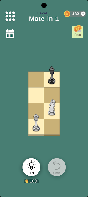 Pocket Chess Checkmate Puzzles Screenshot 2