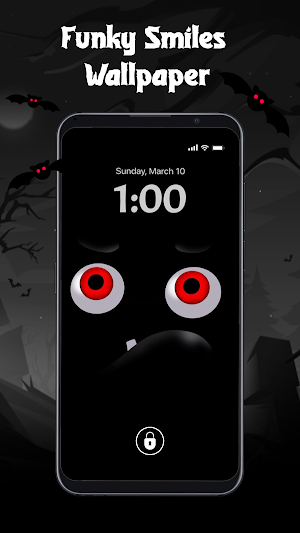 Funky Smiles - Silly Wallpaper Screenshot 1