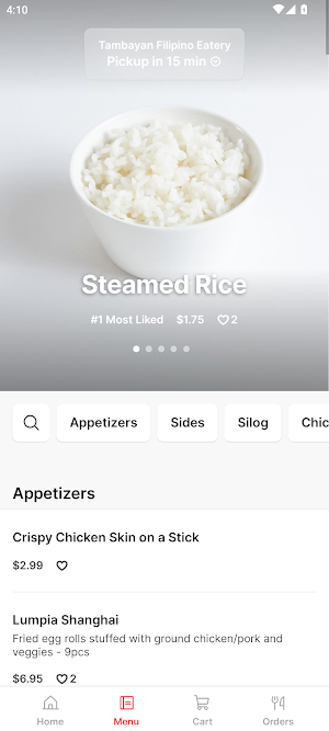 Tambayan Filipino Eatery Screenshot 1