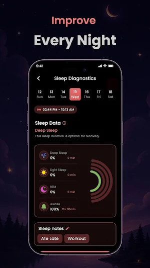 Sleep Tracker For Better Sleep Screenshot 2