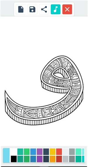 Mewarnai Huruf Hijaiyah Screenshot 2