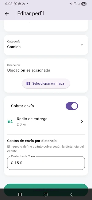 PIDE Negocios Screenshot 1