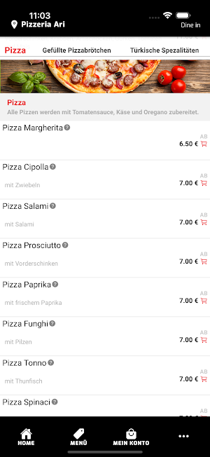 Pizzeria Ari Screenshot 2