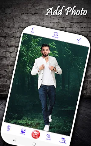 Man fashion suit photo editor Screenshot 3