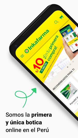 Inkafarma Móvil – Más salud al mejor precio Screenshot 0